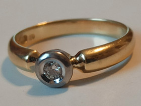 Kultajousen timanttisormus n.0,20ct., Kellot ja korut, Asusteet ja kellot, Lahti, Tori.fi Kultajousen timanttisormus n.0,20ct., Kellot ja korut, Asusteet ja kellot, Lahti, Tori.fi