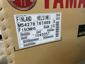 Yamaha 15hp, Perämoottorit, Venetarvikkeet ja veneily, Laitila, Tori.fi Yamaha 15hp, Perämoottorit, Venetarvikkeet ja veneily, Laitila, Tori.fi