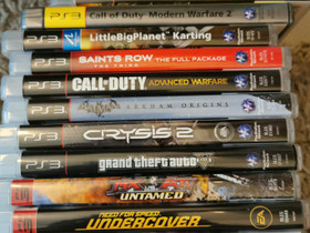 Ps3 pelejä, Pelikonsolit ja pelaaminen, Viihde-elektroniikka, Tuusula, Tori.fi Ps3 pelejä, Pelikonsolit ja pelaaminen, Viihde-elektroniikka, Tuusula, Tori.fi