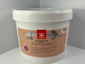 Tikkurila Pontti Puulattialakka (9L / A), Muu rakentaminen ja remontointi, Rakennustarvikkeet ja työkalut, Helsinki, Tori.fi Tikkurila Pontti Puulattialakka (9L / A), Muu rakentaminen ja remontointi, Rakennustarvikkeet ja työkalut, Helsinki, Tori.fi