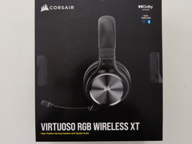 Corsair Virtuoso RGB Wireless XT langaton headset, Audio ja musiikkilaitteet, Viihde-elektroniikka, Tampere, Tori.fi