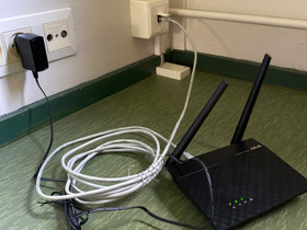 Asus wireless n router (wifi-laite), Verkkotuotteet, Tietokoneet ja lisälaitteet, Oulu, Tori.fi