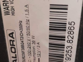 Salora matkatelevisio, 12V/230V, Televisiot, Viihde-elektroniikka, Kontiolahti, Tori.fi Salora matkatelevisio, 12V/230V, Televisiot, Viihde-elektroniikka, Kontiolahti, Tori.fi