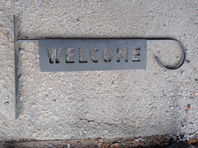 Welcome peltikyltti, Ruukut, kivet ja koristeet, Piha ja puutarha, Nokia, Tori.fi Welcome peltikyltti, Ruukut, kivet ja koristeet, Piha ja puutarha, Nokia, Tori.fi