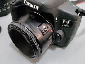 Canon EOS 750D ja tarvikkeet, Kamerat, Kamerat ja valokuvaus, Rauma, Tori.fi Canon EOS 750D ja tarvikkeet, Kamerat, Kamerat ja valokuvaus, Rauma, Tori.fi