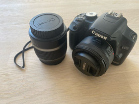 Canon 500D + 50 mm 1:1.8 objektiivi, Kamerat, Kamerat ja valokuvaus, Tampere, Tori.fi