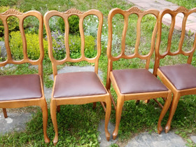 Vanhat puiset tuolit 4kpl toijalassa, Pöydät ja tuolit, Sisustus ja huonekalut, Akaa, Tori.fi
