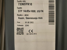 Saunapaneelia 13,4 neliötä, Muu rakentaminen ja remontointi, Rakennustarvikkeet ja työkalut, Espoo, Tori.fi Saunapaneelia 13,4 neliötä, Muu rakentaminen ja remontointi, Rakennustarvikkeet ja työkalut, Espoo, Tori.fi