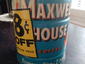 Maxwell-House coffee peltipurkki, Säilytysastiat ja rasiat, Keittiötarvikkeet ja astiat, Lahti, Tori.fi Maxwell-House coffee peltipurkki, Säilytysastiat ja rasiat, Keittiötarvikkeet ja astiat, Lahti, Tori.fi