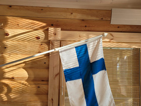Suomenlippu talon seinään, mökille tai parvekkeell, Muu piha ja puutarha, Piha ja puutarha, Outokumpu, Tori.fi
