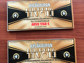Miljoona tivoli lippuja 2kpl/pvä, Keikat, konsertit ja tapahtumat, Matkat ja liput, Jyväskylä, Tori.fi Miljoona tivoli lippuja 2kpl/pvä, Keikat, konsertit ja tapahtumat, Matkat ja liput, Jyväskylä, Tori.fi