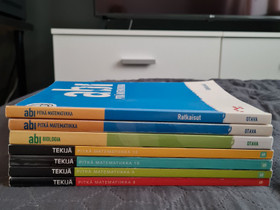 Lukio kirjoja (pitkä matematiikka + abi biologia), Oppikirjat, Kirjat ja lehdet, Pieksämäki, Tori.fi