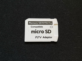 PS Vita SD2Vita V6.0 MicroSD Adapteri, Pelikonsolit ja pelaaminen, Viihde-elektroniikka, Perho, Tori.fi