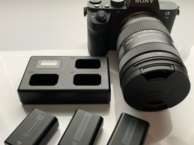 Sony A7 ii + Sigma 28-70mm f2.8, Kamerat, Kamerat ja valokuvaus, Kauhajoki, Tori.fi Sony A7 ii + Sigma 28-70mm f2.8, Kamerat, Kamerat ja valokuvaus, Kauhajoki, Tori.fi