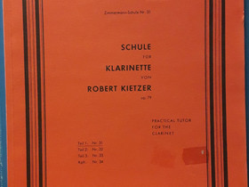 Schule Klarinette, Kietzer, osa 1, Muu musiikki ja soittimet, Musiikki ja soittimet, Lappeenranta, Tori.fi