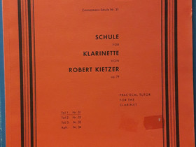 Schule Klarinette, Kietzer, osa 1, Muu musiikki ja soittimet, Musiikki ja soittimet, Lappeenranta, Tori.fi Schule Klarinette, Kietzer, osa 1, Muu musiikki ja soittimet, Musiikki ja soittimet, Lappeenranta, Tori.fi