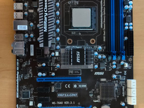 Msi am3b emolevy plus fx4300 prossu, Komponentit, Tietokoneet ja lisälaitteet, Oulu, Tori.fi Msi am3b emolevy plus fx4300 prossu, Komponentit, Tietokoneet ja lisälaitteet, Oulu, Tori.fi