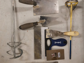Muurarin työkaluja, Työkalut, tikkaat ja laitteet, Rakennustarvikkeet ja työkalut, Mikkeli, Tori.fi Muurarin työkaluja, Työkalut, tikkaat ja laitteet, Rakennustarvikkeet ja työkalut, Mikkeli, Tori.fi