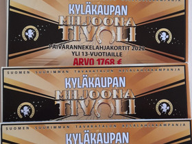 Miljoonativoliin lippuja, Keikat, konsertit ja tapahtumat, Matkat ja liput, Alavieska, Tori.fi Miljoonativoliin lippuja, Keikat, konsertit ja tapahtumat, Matkat ja liput, Alavieska, Tori.fi