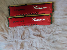 HyperX savage 2×4GB, Komponentit, Tietokoneet ja lisälaitteet, Valkeakoski, Tori.fi HyperX savage 2×4GB, Komponentit, Tietokoneet ja lisälaitteet, Valkeakoski, Tori.fi