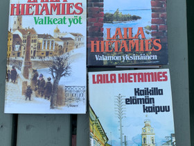 Laila Hietamiehen tuotantoa, Kaunokirjallisuus, Kirjat ja lehdet, Kajaani, Tori.fi Laila Hietamiehen tuotantoa, Kaunokirjallisuus, Kirjat ja lehdet, Kajaani, Tori.fi