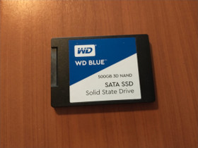WD Blue 500GB SATA SSD, Komponentit, Tietokoneet ja lisälaitteet, Jyväskylä, Tori.fi