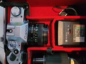 Canon AL-1 kahdella objektiivilla, Kamerat, Kamerat ja valokuvaus, Pori, Tori.fi Canon AL-1 kahdella objektiivilla, Kamerat, Kamerat ja valokuvaus, Pori, Tori.fi