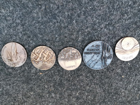 5kpl Finlandia hiihto mitalleja, Rahat ja mitalit, Keräily, Mikkeli, Tori.fi 5kpl Finlandia hiihto mitalleja, Rahat ja mitalit, Keräily, Mikkeli, Tori.fi
