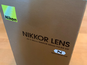 AF-S Micro NIKKOR 60mm 1:2.8 G ED, Valokuvaustarvikkeet, Kamerat ja valokuvaus, Parainen, Tori.fi AF-S Micro NIKKOR 60mm 1:2.8 G ED, Valokuvaustarvikkeet, Kamerat ja valokuvaus, Parainen, Tori.fi