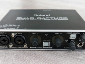 Roland UA-55 Quad-Capture, Audio ja musiikkilaitteet, Viihde-elektroniikka, Tampere, Tori.fi Roland UA-55 Quad-Capture, Audio ja musiikkilaitteet, Viihde-elektroniikka, Tampere, Tori.fi