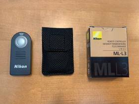 Nikon ML-L3 langaton infrapuna kauko-ohjain, Valokuvaustarvikkeet, Kamerat ja valokuvaus, Parainen, Tori.fi
