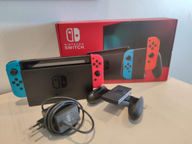 Nintendo switch V2, Pelikonsolit ja pelaaminen, Viihde-elektroniikka, Rovaniemi, Tori.fi Nintendo switch V2, Pelikonsolit ja pelaaminen, Viihde-elektroniikka, Rovaniemi, Tori.fi