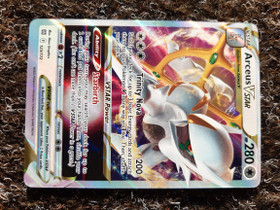 Pokemon Arceus Vstar 280, Muu keräily, Keräily, Oulu, Tori.fi Pokemon Arceus Vstar 280, Muu keräily, Keräily, Oulu, Tori.fi