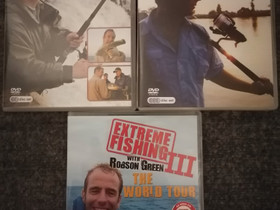 Extreme fishing with robson Green dvd levyt, Elokuvat, Raisio, Tori.fi