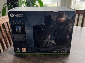 Xbox Series X Halo Infinite Limited Edition, Pelikonsolit ja pelaaminen, Viihde-elektroniikka, Forssa, Tori.fi