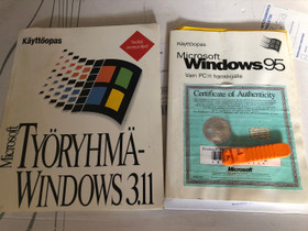 Windows 3.11 ja 95 ohjekirjat, Tietokoneohjelmat, Tietokoneet ja lisälaitteet, Imatra, Tori.fi Windows 3.11 ja 95 ohjekirjat, Tietokoneohjelmat, Tietokoneet ja lisälaitteet, Imatra, Tori.fi