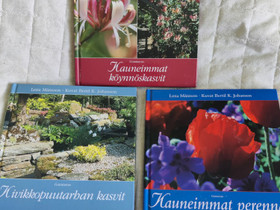 3 puutarhakirjaa, Harrastekirjat, Kirjat ja lehdet, Seinäjoki, Tori.fi