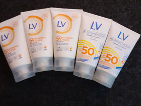 LV-Aurinkovoiteet(UUSI)suojakerroin 50/75ml., Kauneudenhoito ja kosmetiikka, Terveys ja hyvinvointi, Hämeenlinna, Tori.fi LV-Aurinkovoiteet(UUSI)suojakerroin 50/75ml., Kauneudenhoito ja kosmetiikka, Terveys ja hyvinvointi, Hämeenlinna, Tori.fi