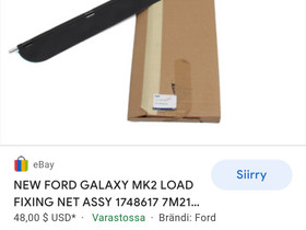 Ford Galaxy Mk2 tavaratilan suoja?, Autovaraosat, Auton varaosat ja tarvikkeet, Toholampi, Tori.fi Ford Galaxy Mk2 tavaratilan suoja?, Autovaraosat, Auton varaosat ja tarvikkeet, Toholampi, Tori.fi