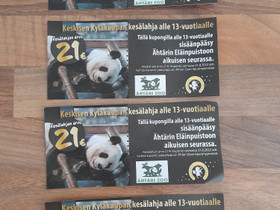 Ähtärin eläinpuisto liput alle 13v, Keikat, konsertit ja tapahtumat, Matkat ja liput, Alavus, Tori.fi Ähtärin eläinpuisto liput alle 13v, Keikat, konsertit ja tapahtumat, Matkat ja liput, Alavus, Tori.fi