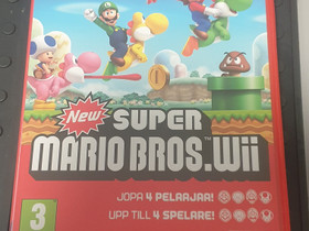 New Super Mario Bros Wii, Pelikonsolit ja pelaaminen, Viihde-elektroniikka, Kankaanpää, Tori.fi New Super Mario Bros Wii, Pelikonsolit ja pelaaminen, Viihde-elektroniikka, Kankaanpää, Tori.fi