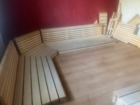Saunan lauteet, Kylpyhuoneet, WC:t ja saunat, Rakennustarvikkeet ja työkalut, Lumijoki, Tori.fi Saunan lauteet, Kylpyhuoneet, WC:t ja saunat, Rakennustarvikkeet ja työkalut, Lumijoki, Tori.fi