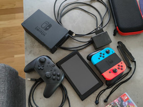 Nintendo Switch, Pelikonsolit ja pelaaminen, Viihde-elektroniikka, Kotka, Tori.fi Nintendo Switch, Pelikonsolit ja pelaaminen, Viihde-elektroniikka, Kotka, Tori.fi