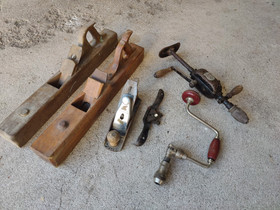 Vanhoja työkaluja, Työkalut, tikkaat ja laitteet, Rakennustarvikkeet ja työkalut, Kempele, Tori.fi