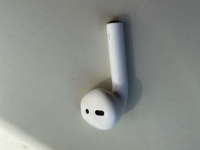 Apple AirPods 1 vasen kuuloke, Puhelintarvikkeet, Puhelimet ja tarvikkeet, Kotka, Tori.fi Apple AirPods 1 vasen kuuloke, Puhelintarvikkeet, Puhelimet ja tarvikkeet, Kotka, Tori.fi