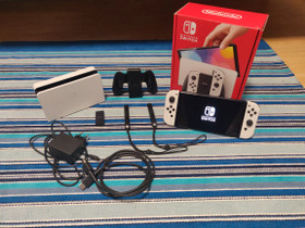 Nintendo switch Oled, uutta vastaava, Pelikonsolit ja pelaaminen, Viihde-elektroniikka, Lapua, Tori.fi