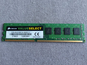 Corsair ValueSelect 8GB, Komponentit, Tietokoneet ja lisälaitteet, Jyväskylä, Tori.fi Corsair ValueSelect 8GB, Komponentit, Tietokoneet ja lisälaitteet, Jyväskylä, Tori.fi