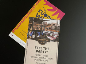 Kuopio wine festival 9.7, Keikat, konsertit ja tapahtumat, Matkat ja liput, Kuopio, Tori.fi