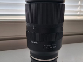 Tamron 17-70mm f/2.8 Di III-A VC RXD, Objektiivit, Kamerat ja valokuvaus, Tampere, Tori.fi Tamron 17-70mm f/2.8 Di III-A VC RXD, Objektiivit, Kamerat ja valokuvaus, Tampere, Tori.fi