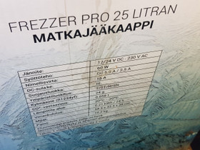 Frezzer 25l pro matkajääkaappi VARATTU, Pelit ja muut harrastukset, Liperi, Tori.fi